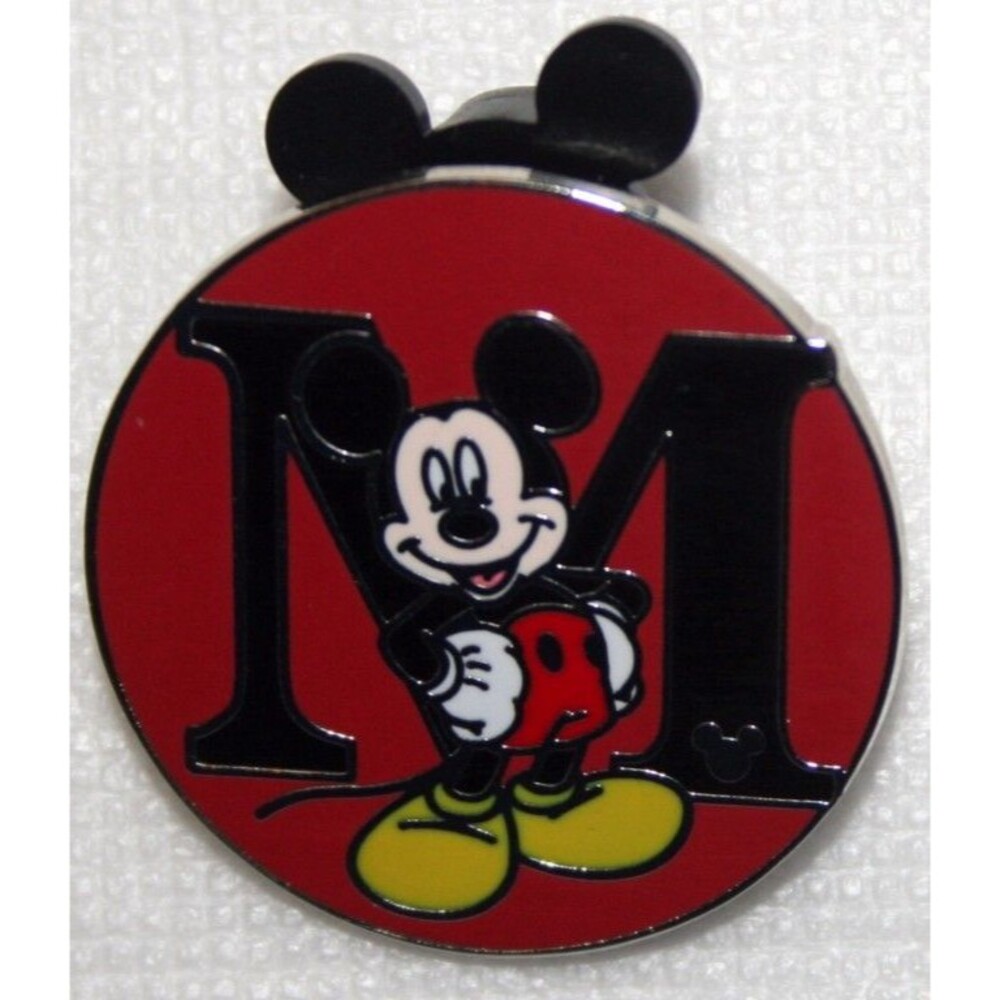 WDW - Hidden Mickey Series III - Alphabet - Mickey (M)